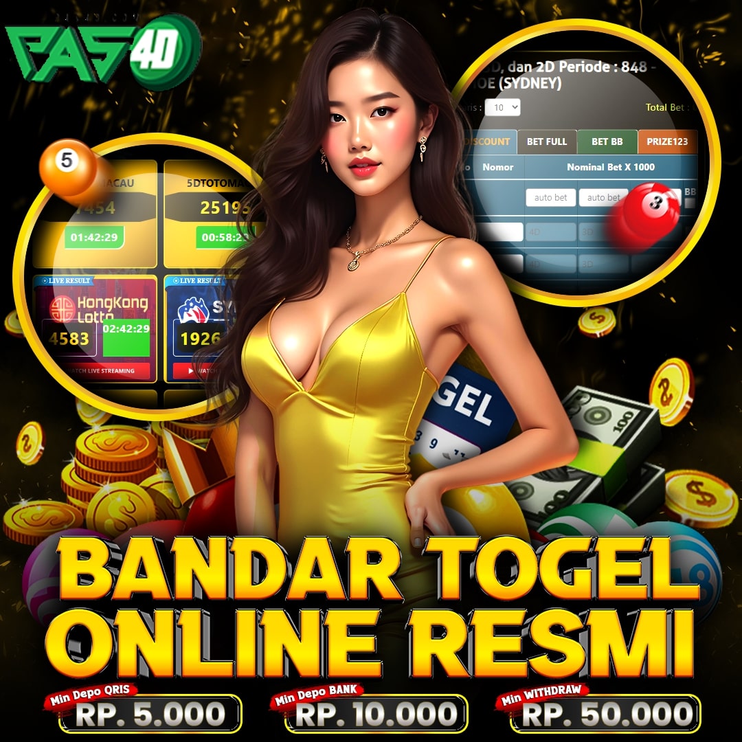 PAS4D | Situs Bandar Togel Online Resmi #1, Aman & Terpercaya!